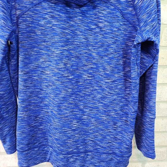 Calvin Klein Performance Womens Blue+White Hooded Wicking💧Sweater S - Picture 6 of 14